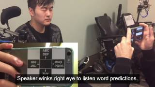 Smartphone-Based Gaze Gesture Communication For People With Motor Disabilities