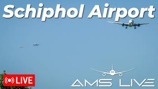 🔴 LIVE: PLANE SPOTTING at Amsterdam Schiphol Airport | Aug 2, 2026