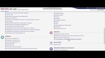 WEB MONITOR  check server proxy and test call service ricoh mpc imc