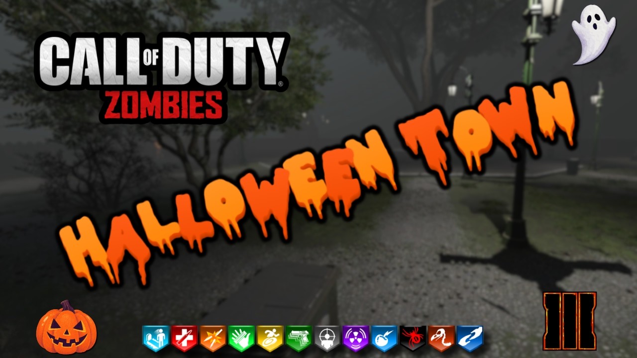 Can I Survive The Halloween Town Zombie Map? (Black Ops 3 Zombies)