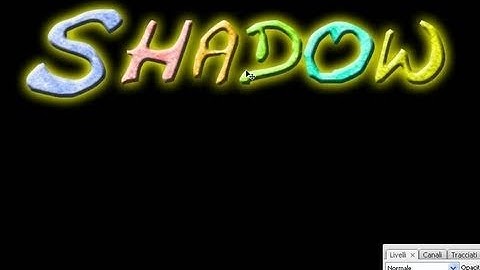 Tutorial Photoshop CS3 text effects - pattern, gradient, outer glow, 3D contour