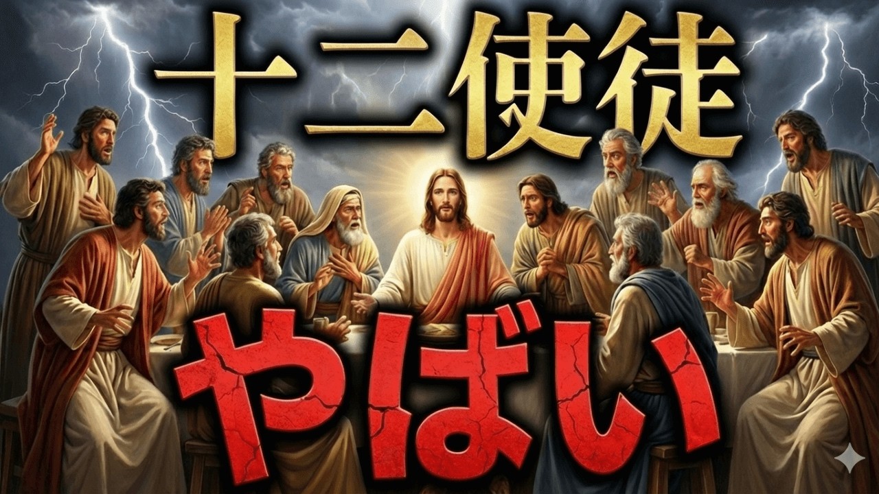 イエス・キリストに選ばれし十二使徒がとんでもなかった
