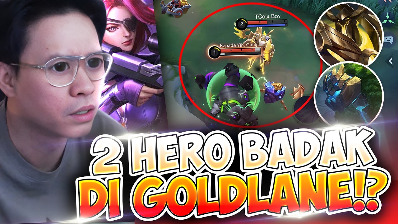 GAK ADA ADAB !! META APALAGI JEK, URANUS GOLDLANE BAWA GROCK MELAWAN LESLEY GUE ?! - Mobile Legends