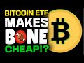 BITCOIN ETF COULD MAKE BONE SHIBASWAP TOKEN VERY CHEAP TO BUY!!!