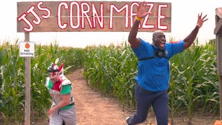 Can wwe superstars escape this corn maze?