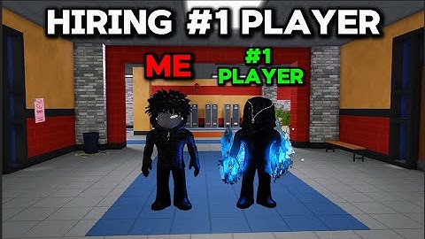I Hired The #1 PLAYER As My BODYGUARD Pt.2 In Roblox Fight In A School