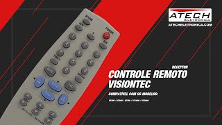 Controle Remoto Visiontec YA-M1000S / YA-M1000S (780028)