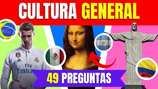 49 Preguntas de Cultura general  #2 ¿Cuánto Sabes?  CulturaQuiz | Preguntas y Respuestas