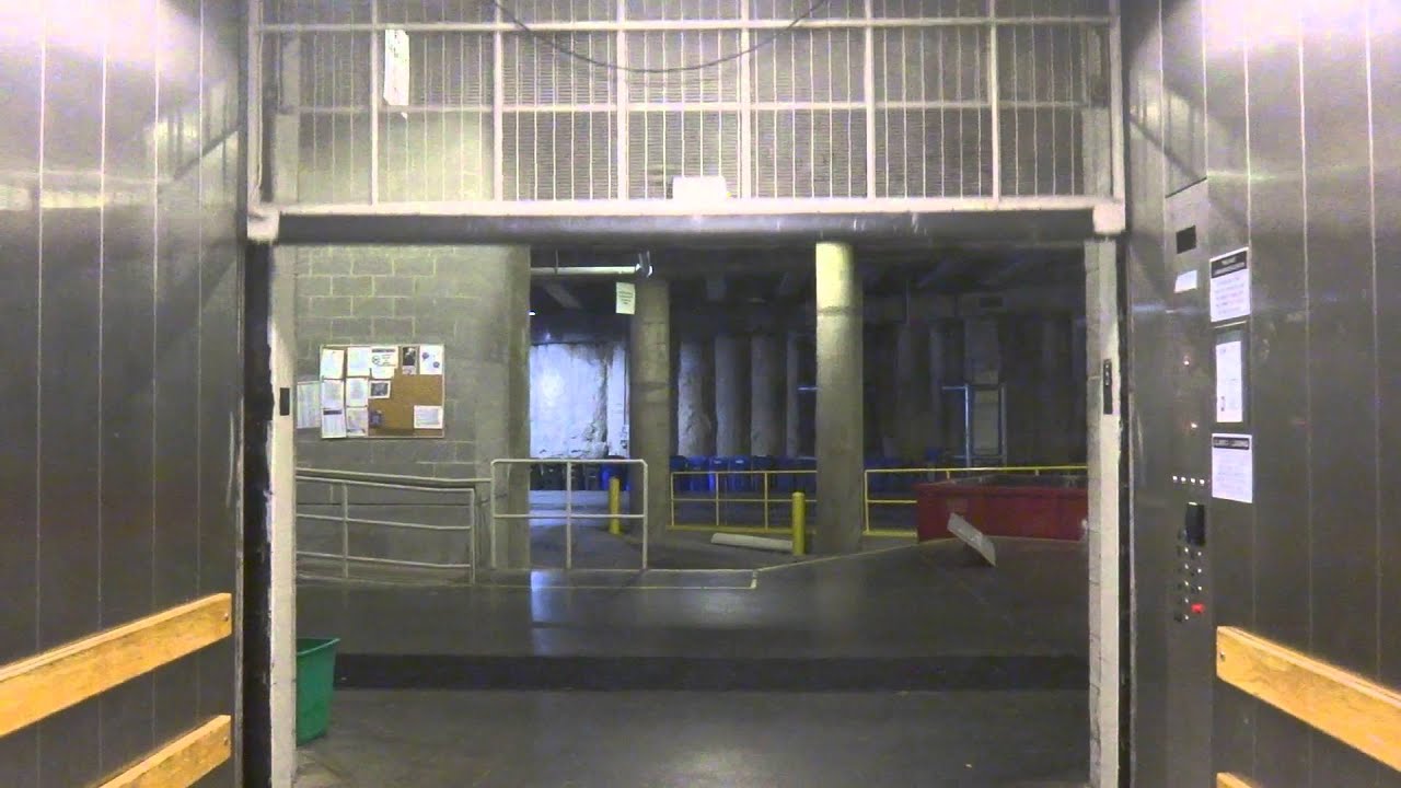 Awesome Schindler Traction Freight Elevators at Raleigh Convention Center - Big & Small