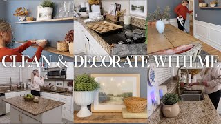 HOME DECORATING IDEAS & CLEANING MOTIVATION | clean and decorate with me 2023 homemaking motivation