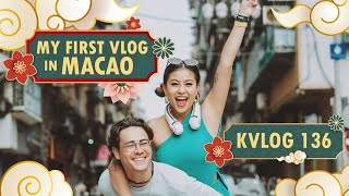 MY FIRST VLOG IN MACAO WITH ABY! ❤️ - #KVLOG136