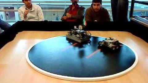 Robot NXT Sumo Battle at SFU Surrey Part48
