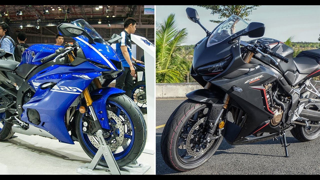 Tin Nhanh 24 7 YAMAHA YZF R6 2018 VS HONDA CBR650R 2019 CH N tin-nhanh-24-7-yamaha-yzf-r6-2018-vs-honda-cbr650r-2019-ch-n