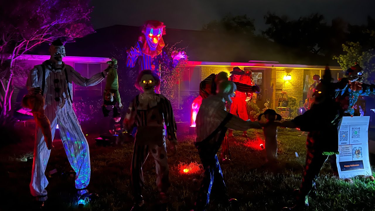 🎃 Мой ночной тур по двору в честь Хэллоуина 2022 👻