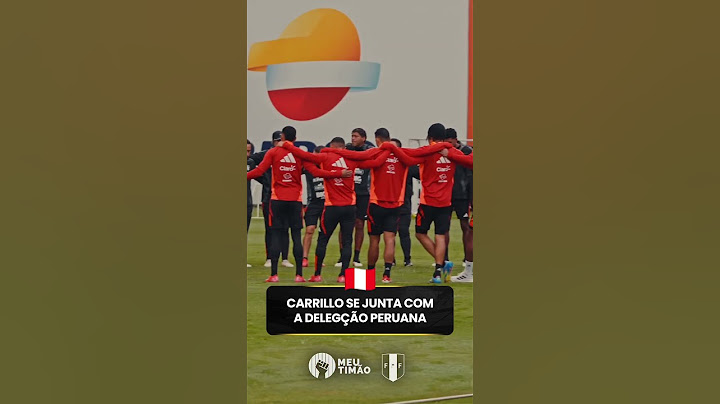 ANDRÉ CARRILLO TREINA COM A SELEÇÃO PERUANA 🇵🇪