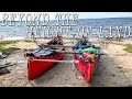 25 days of high adventure camping in the northern manitoba wild  e6  canoe catamaran in whitecaps