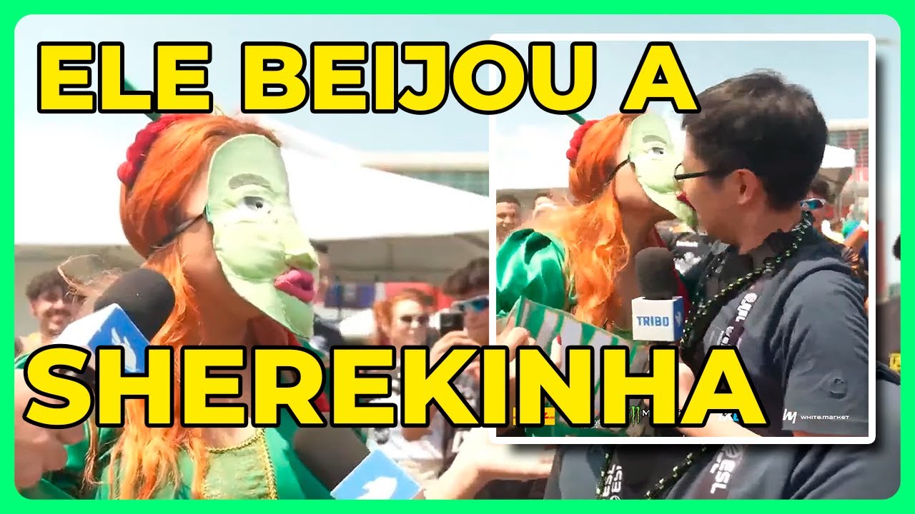 LIMINHA BEIJANDO A SHEREKINHA KKKKK - IEM RIO 2024 - YouTube