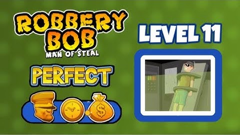 Robbery Bob - Chapter 3 Secret Labs / Level 11 (Perfect 100%)