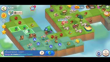 Merge Magic Map Gameplay Level 64 Bright Fields 6