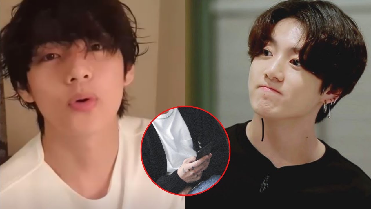 Jungkook looked devastated after receiving a message from Taehyung
