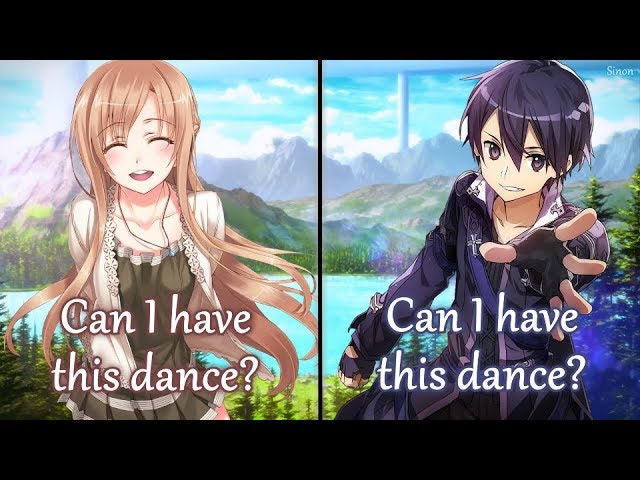 Nightcore - Can I Have This Dance (Switching Vocals) - (Lyrics) class=