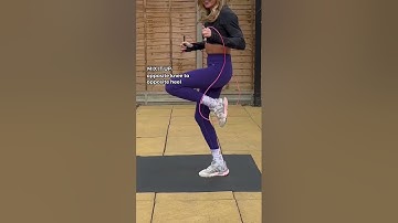 Mini heel shuffle tutorial 💃🏼Start SLOW and increase speed over time! #jumprope #tutorial #shuffle