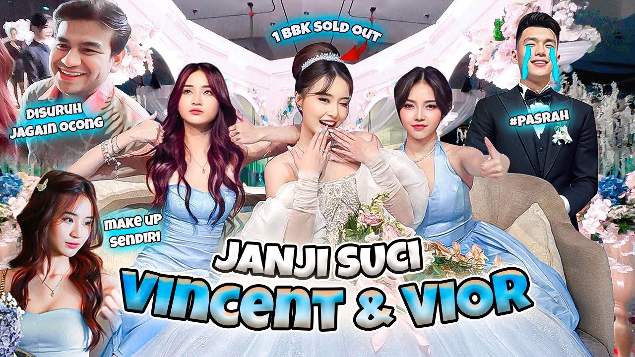 AKIRNYA VIOR SAH👸🏻💍 Uda Ga Tahan Mau bikin Anak😂❤️ Ternyata banyak drama sebelum acara mulai..