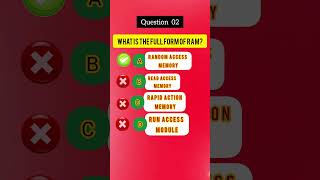 CPU, RAM &amp; ROM Full Forms EXPOSED! 🤯 Must-Know Computer Basics in 60 Seconds 💻⚡