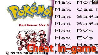 Pokemon Red Rumor - Pokegods, Brick Town, Mist Stones And Cheat In-Game