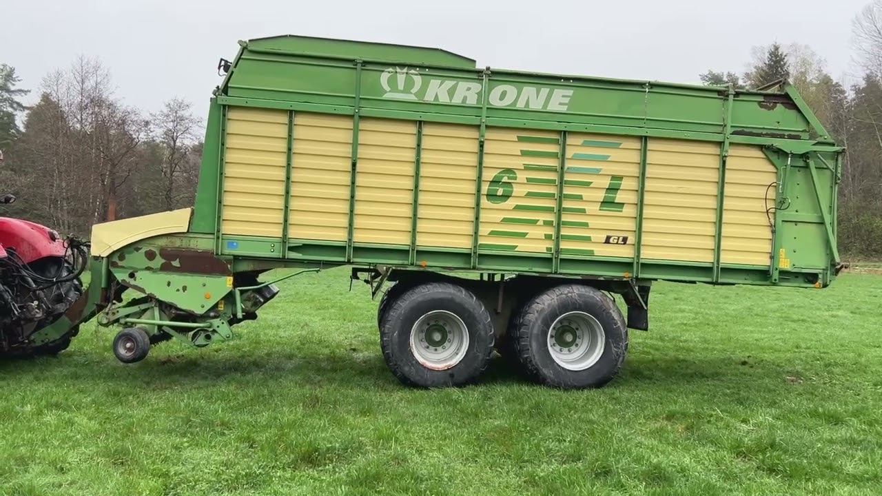Snittvagn / fältvagn Krone 6XL-GL