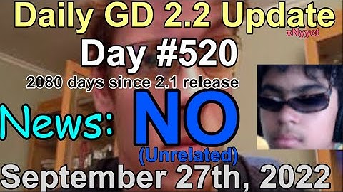 Daily Geometry Dash 2.2 Update: DAY 520 (ft. KingSammelot)