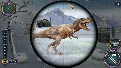 wild Dinosaur Hunting Games 3D android gameplay #1