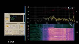 Android signal generator and android spectrum analyzer screenshot 2