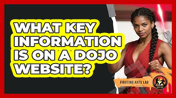 What Key Information Is On A Dojo Website?