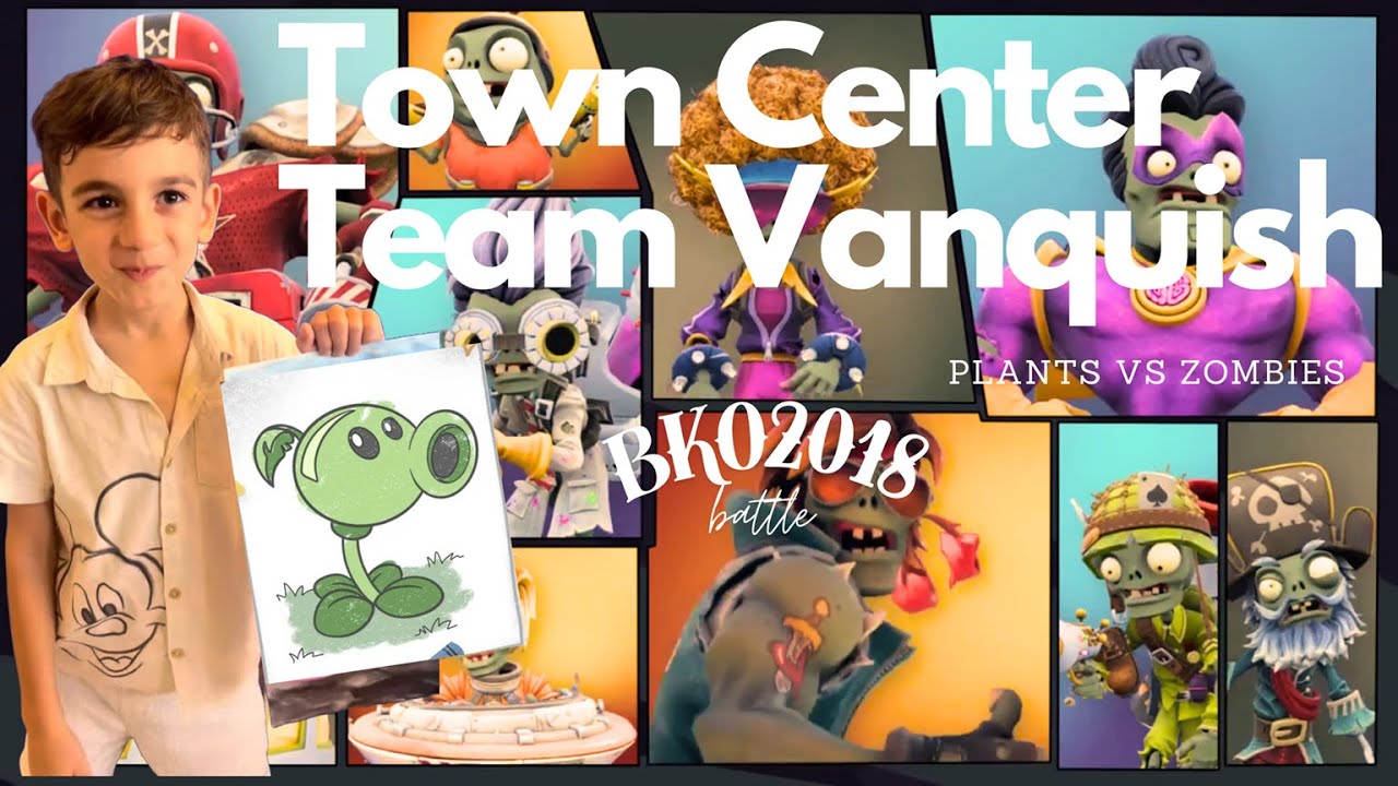 Plants vs Zombies Town Center Team Vanquish