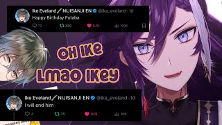 Hakka Saw Ikes Tweet Happy Birthday Futaba And Giggled On Stream