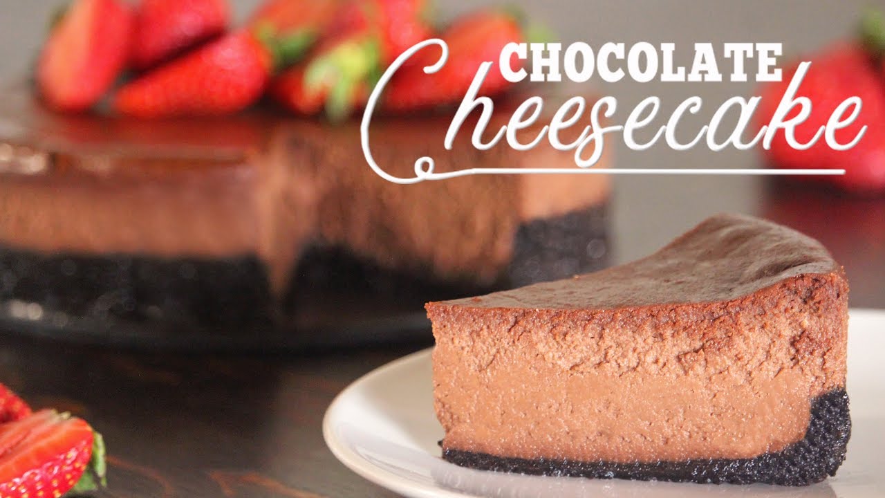 Classic Chocolate Cheesecake Recipe How Tasty Channel YouTube