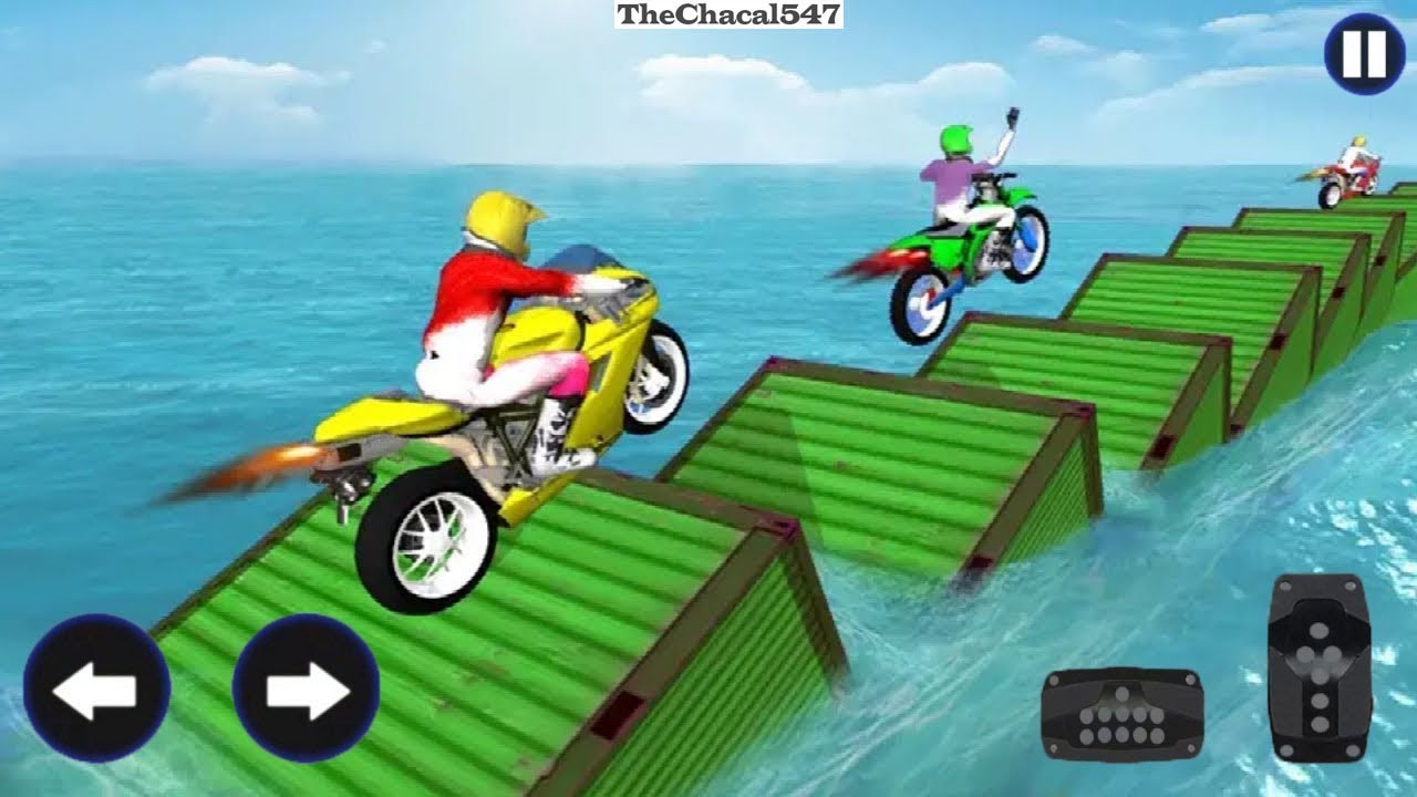 Jugando Juegos de Motos - Videos para Niños Moto Bike Racing Super Rider - YouTube