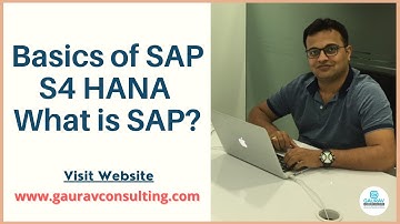Basics of SAP S4 HANA | Session 1 | What is SAP?