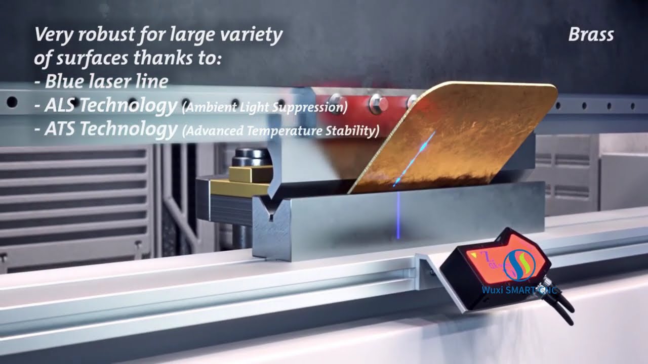Laser Angle Measurement System for press brake machine