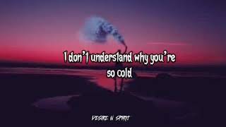 Maroon 5 - Cold (Lyrics) ft. Future