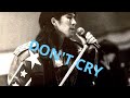 #WANDSの『#Don&rsquo;t cry』を歌わせて頂きました!!️歌詞違ってますが気にしないで💦