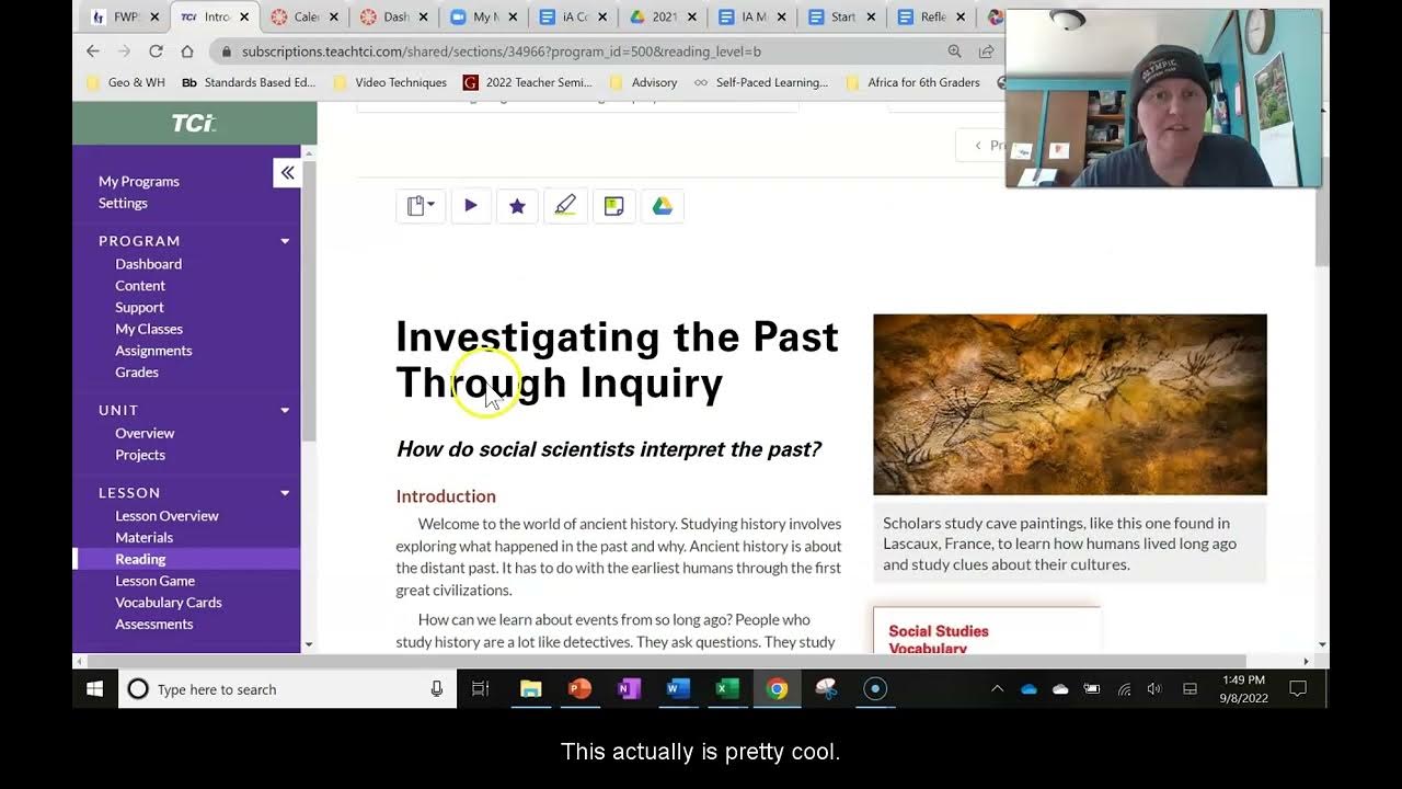 Reading Help in TCI - YouTube