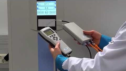 On site calibration of CO2 in a working incubator using the Vaisala GM70 HBC