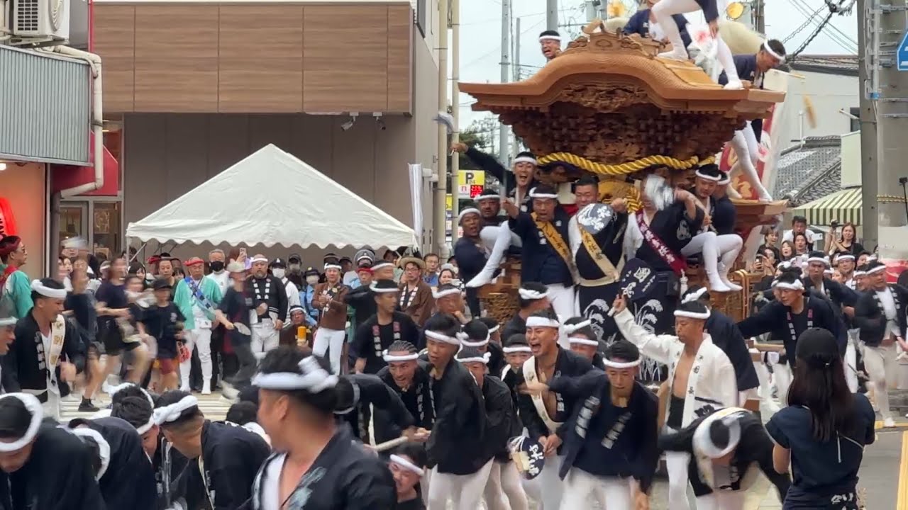 【事故あり】高石だんじり祭り 本宮 ライフ前 令和7年10月12日