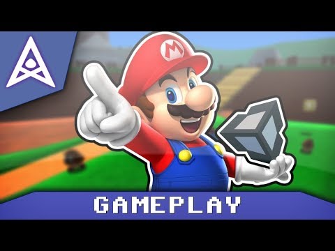 Super Mario 64 HD Remake Gameplay (60fps)