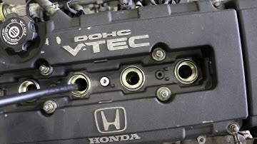 JDM Honda B18C GSR 1.8L DOHC Engine Compression Test @ JDM Nagoya Auto Parts