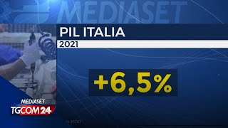 Istat: Pil 2021  6,5%, crescita ai massimi dal 1995