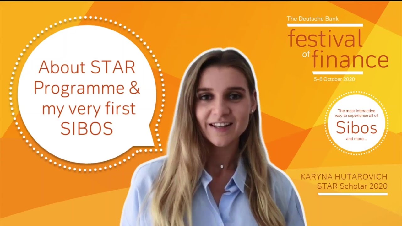 About STAR Programme and my very first SIBOS