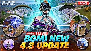 TGZERO IS LIVE NOW | 5FINGER & 4.3 UPDATE (New Features You Need to See)#bgmi